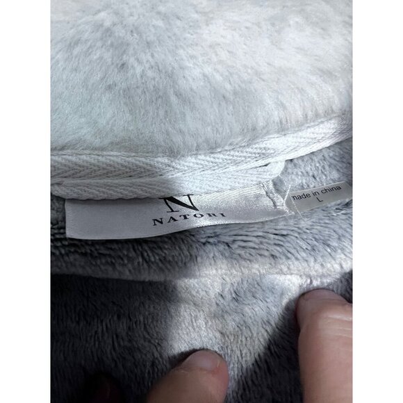 Natori Sherpa frosted lounger robe women size large - Picture 3 of 7